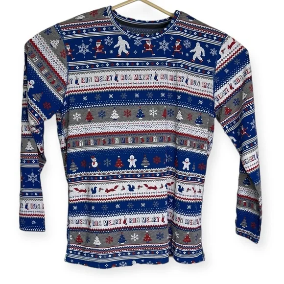 Brooks Shirts Nwt Brooks Christmas Holiday Running Shirt Size